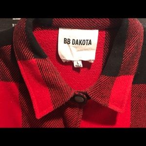 BB Dakota Buffalo Plaid Shirt Jacket